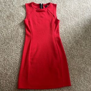 Red dress,